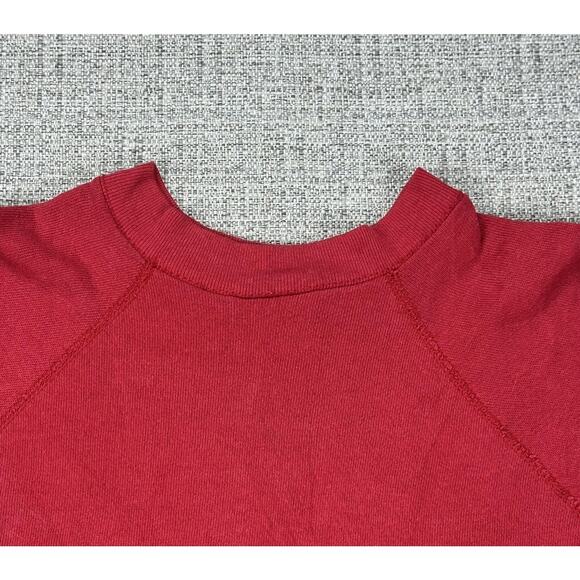 Vintage Buffalo Bills Sweatshirt Large Red NFL Super Bowl Tultex 1992 AFC Champs - Picture 11 of 11